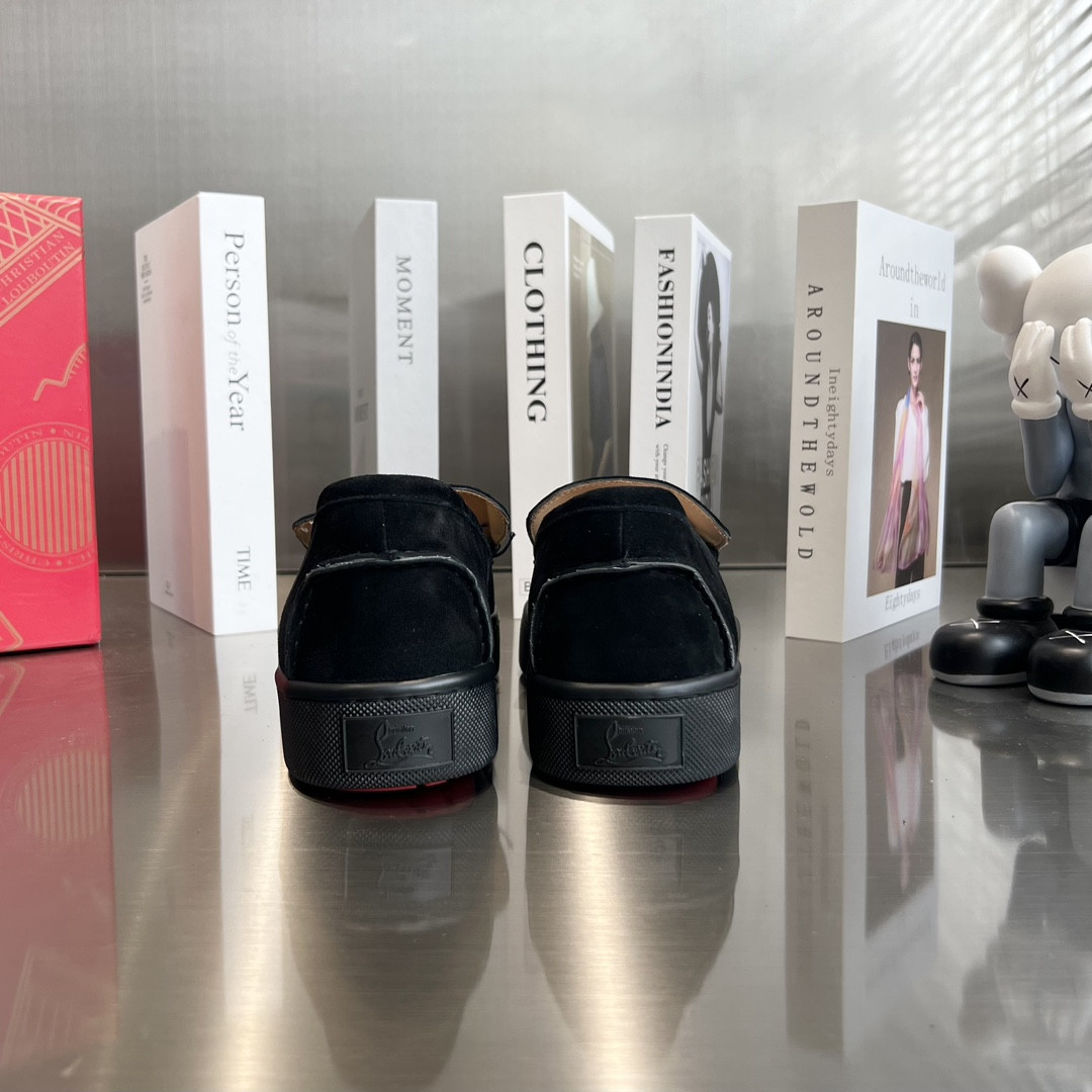 UA Chr1st1an Louboutin thick-soled loafers