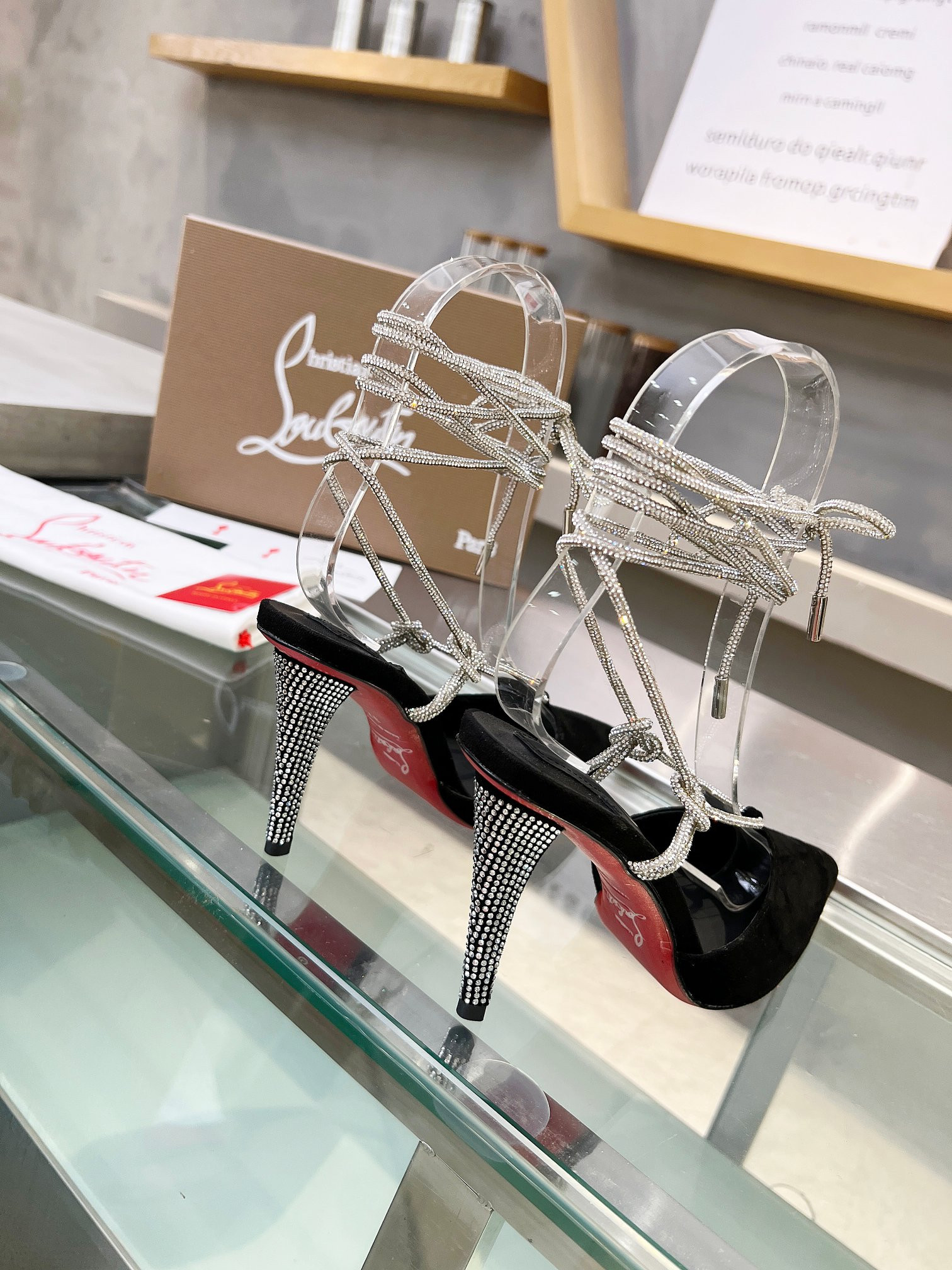 UA Chr1st1an Louboutin CL red-bottom shoes