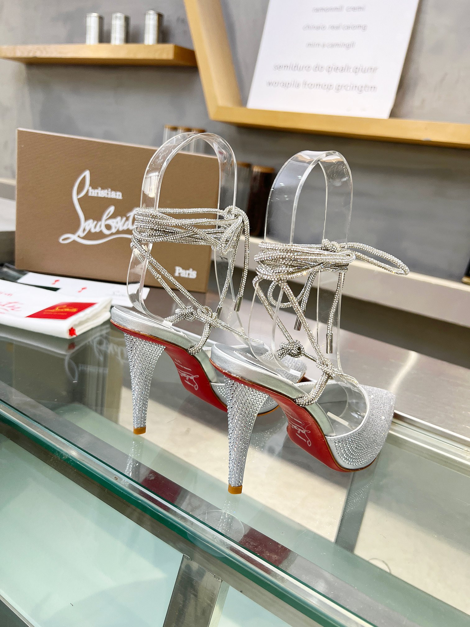 UA Chr1st1an Louboutin CL red-bottom shoes