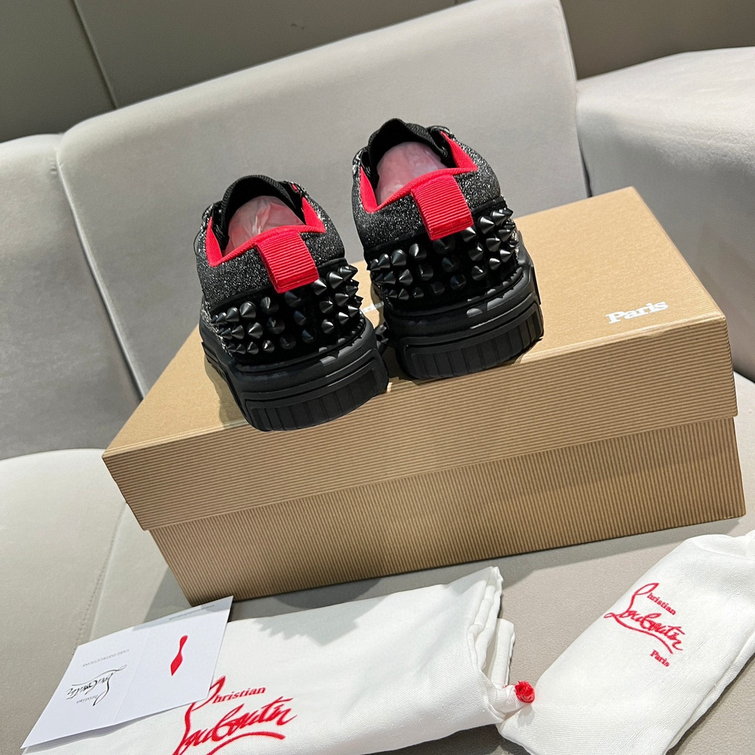 UA Chr1st1an Louboutin 2024 [New]ASTROLOUBI Unisex Thick-Soled Sneakers