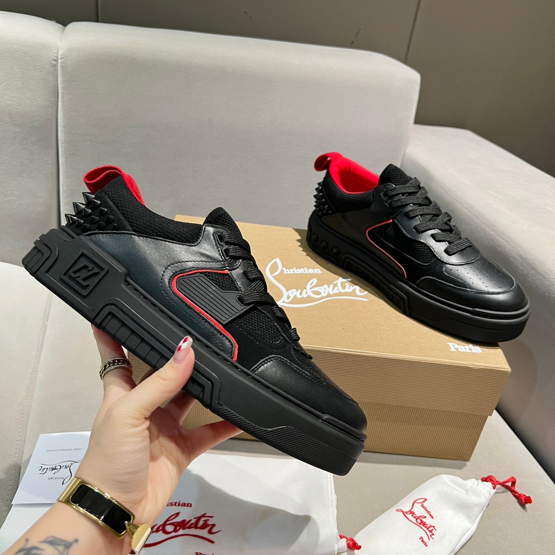 UA Chr1st1an Louboutin 2024 [New]ASTROLOUBI Unisex Thick-Soled Sneakers