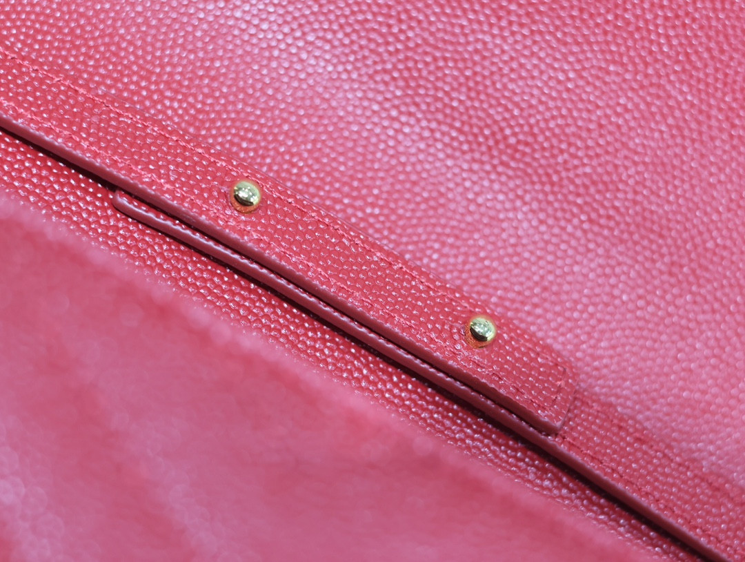 Y51 Cassandra Monogram Classic Chain Wallet in Grained Poudre Leather 22.5 x 14 x 4cm