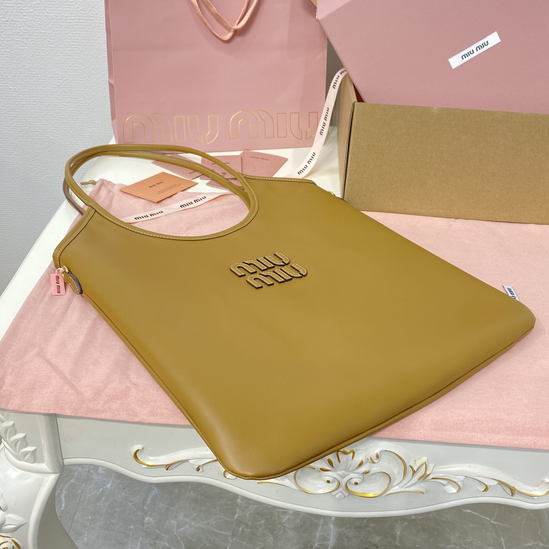 Miu Miu IVY leather bag 40x35cm