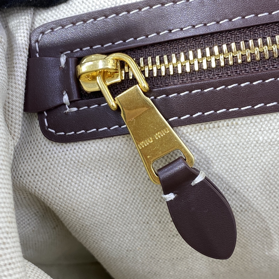 Miu Miu IVY leather bag 40x35cm