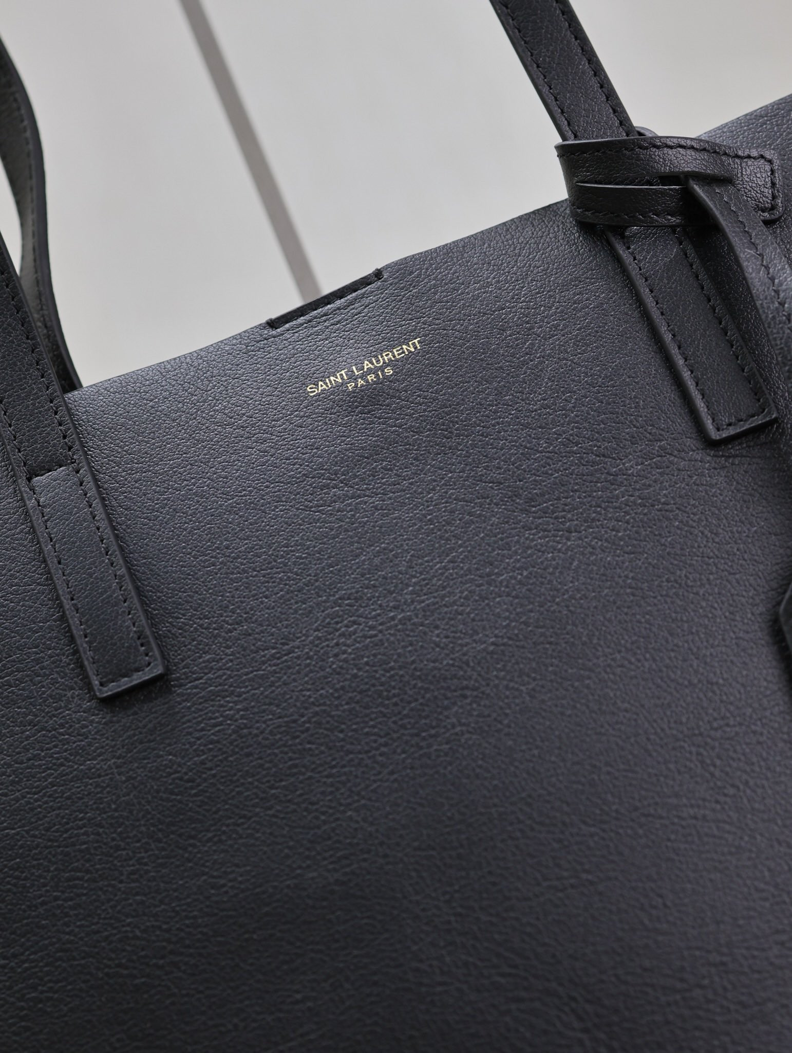 Y51 SHOPPING Sa1nt Lau*nt IN LEATHER 32.5×35×10.5cm