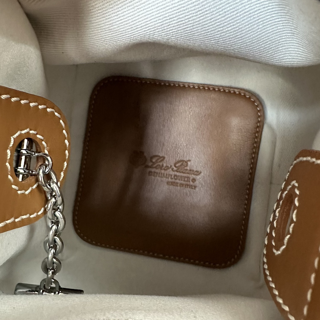 L0r0 P1ana Micro Bale Cotton bag 23x16x14cm