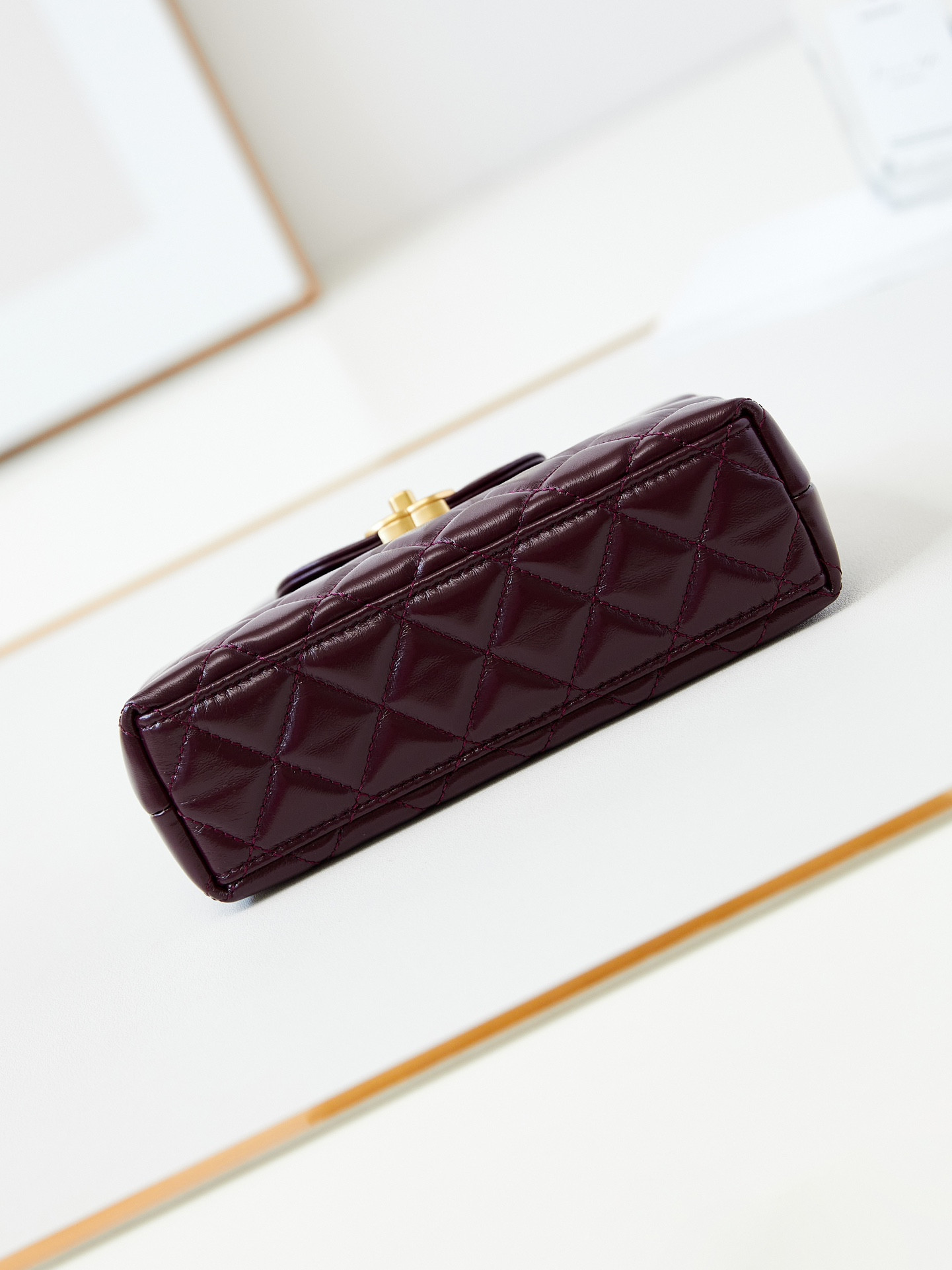 Ch**el 23K Kelly 19x13x7cm