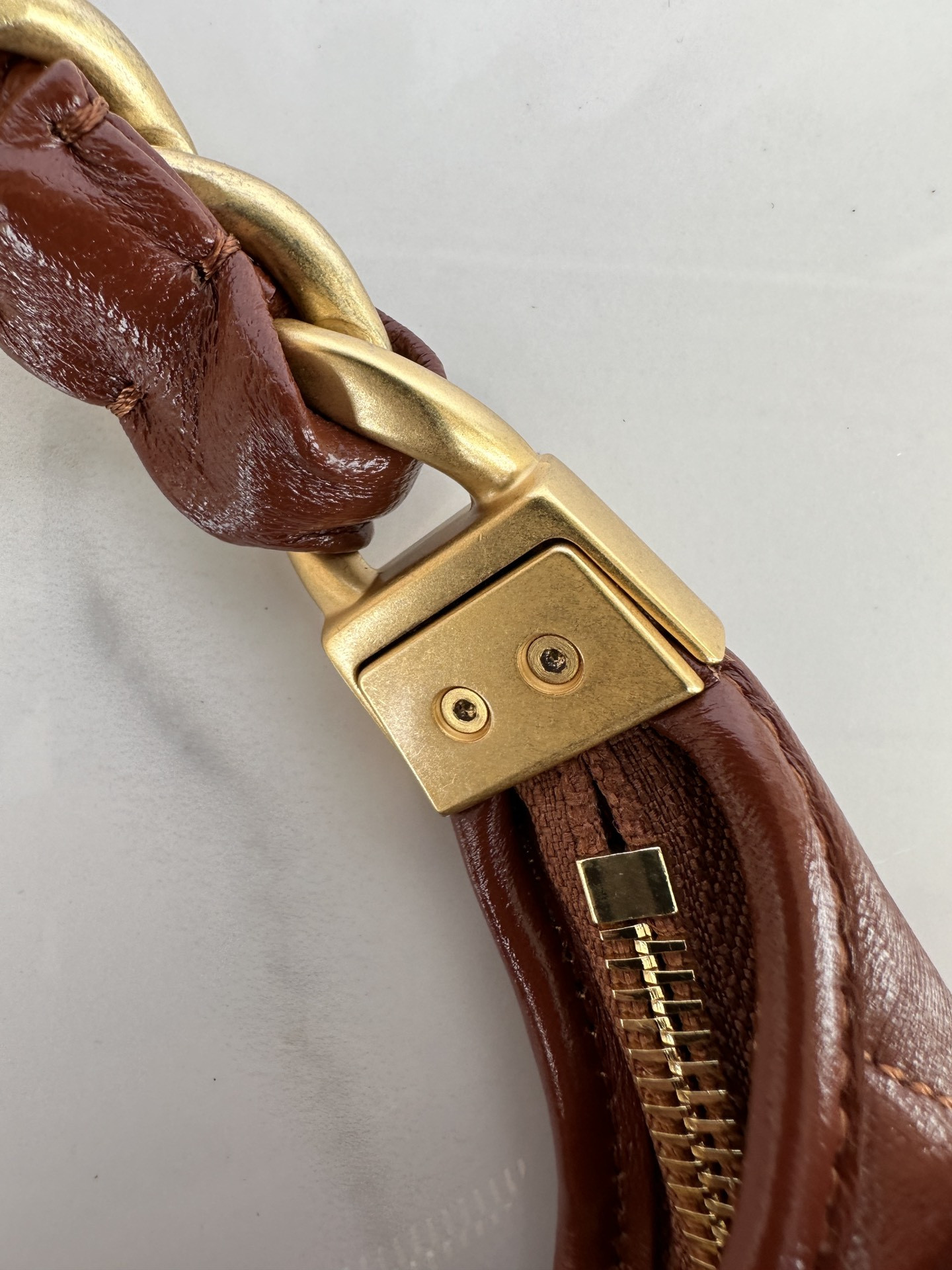 Ch**el Hobo Handbag 30×35×9cm