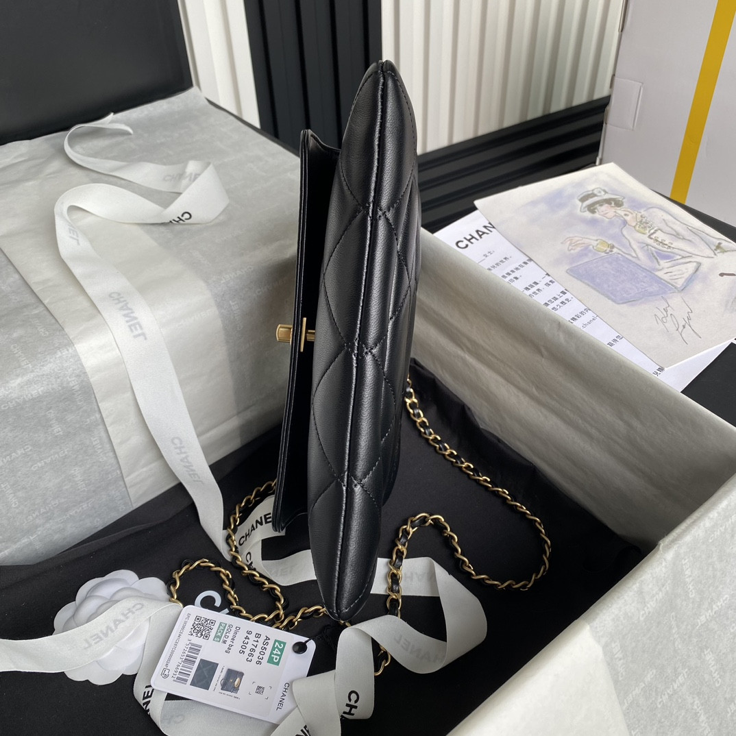 Ch**el 24B Evening Bag 19x25X3cm