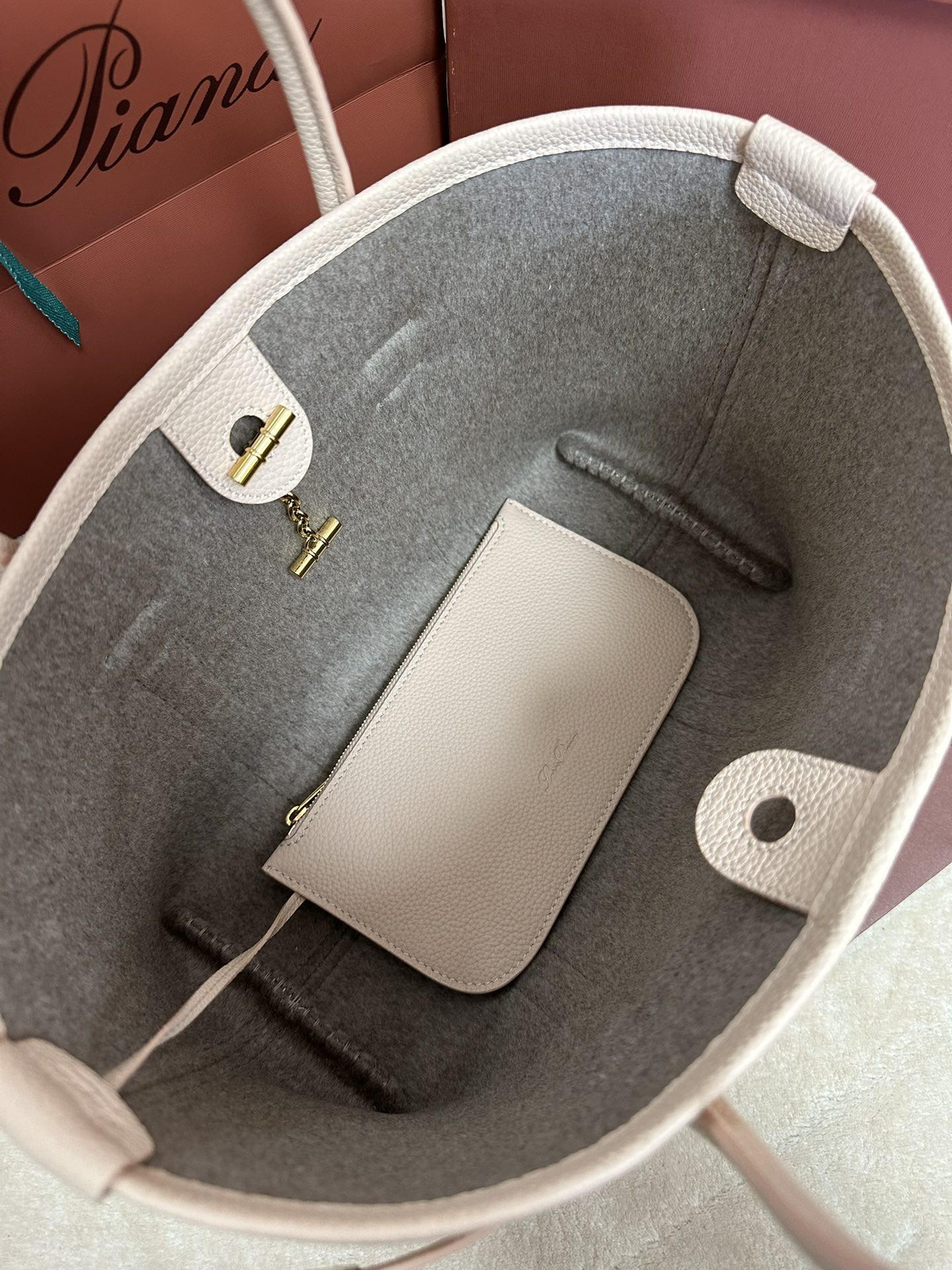 L0r0 P1ana Small Ghiera Shopper 28x19x12cm