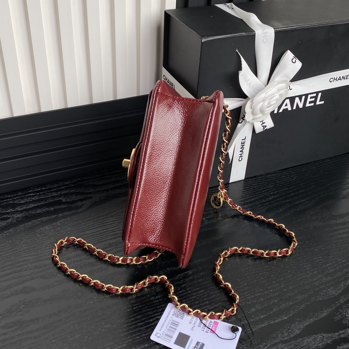 Ch**el MINI FLAP BAG 13×17.5×6cm