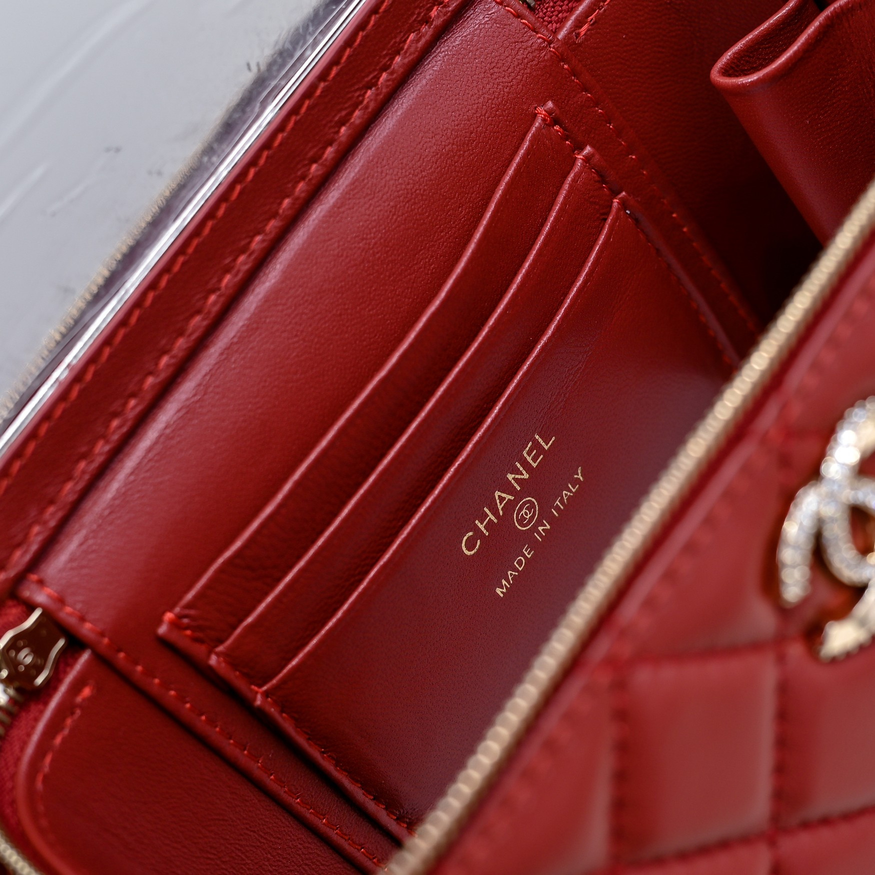 Ch**el Clutch With Chain 17cm