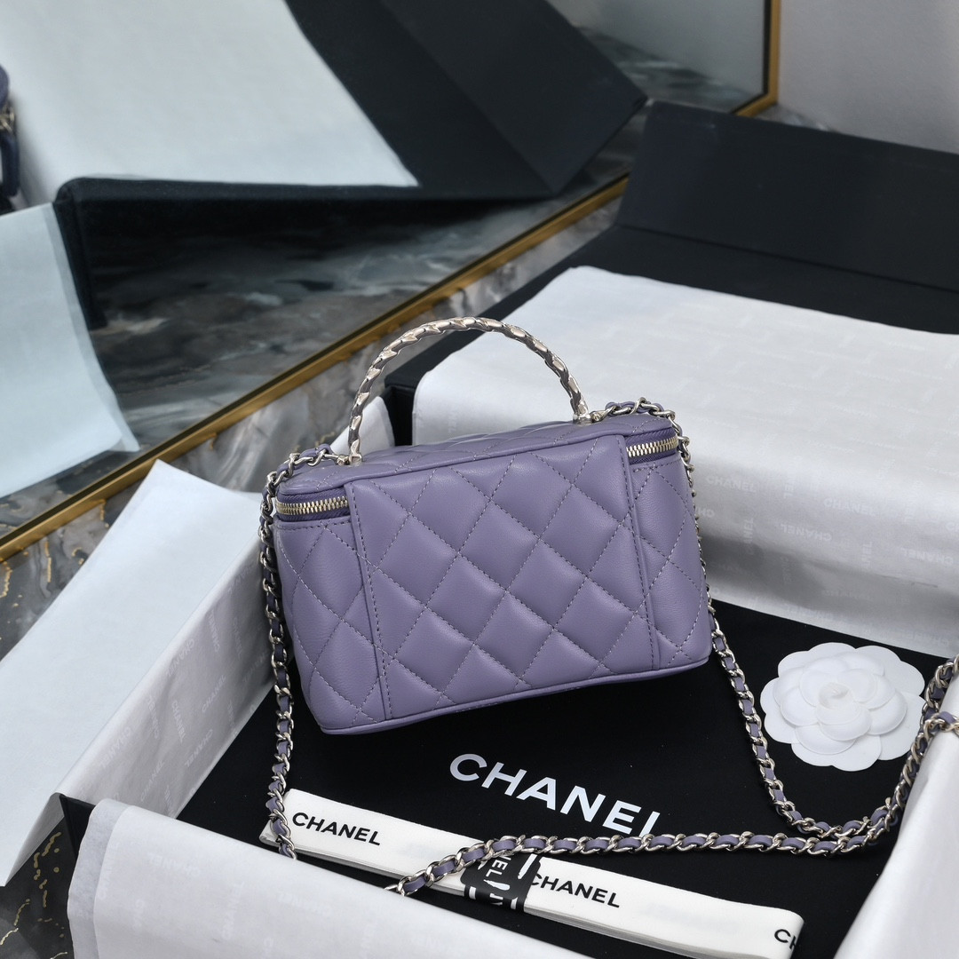 Ch**el Clutch With Chain 10x16x8cm