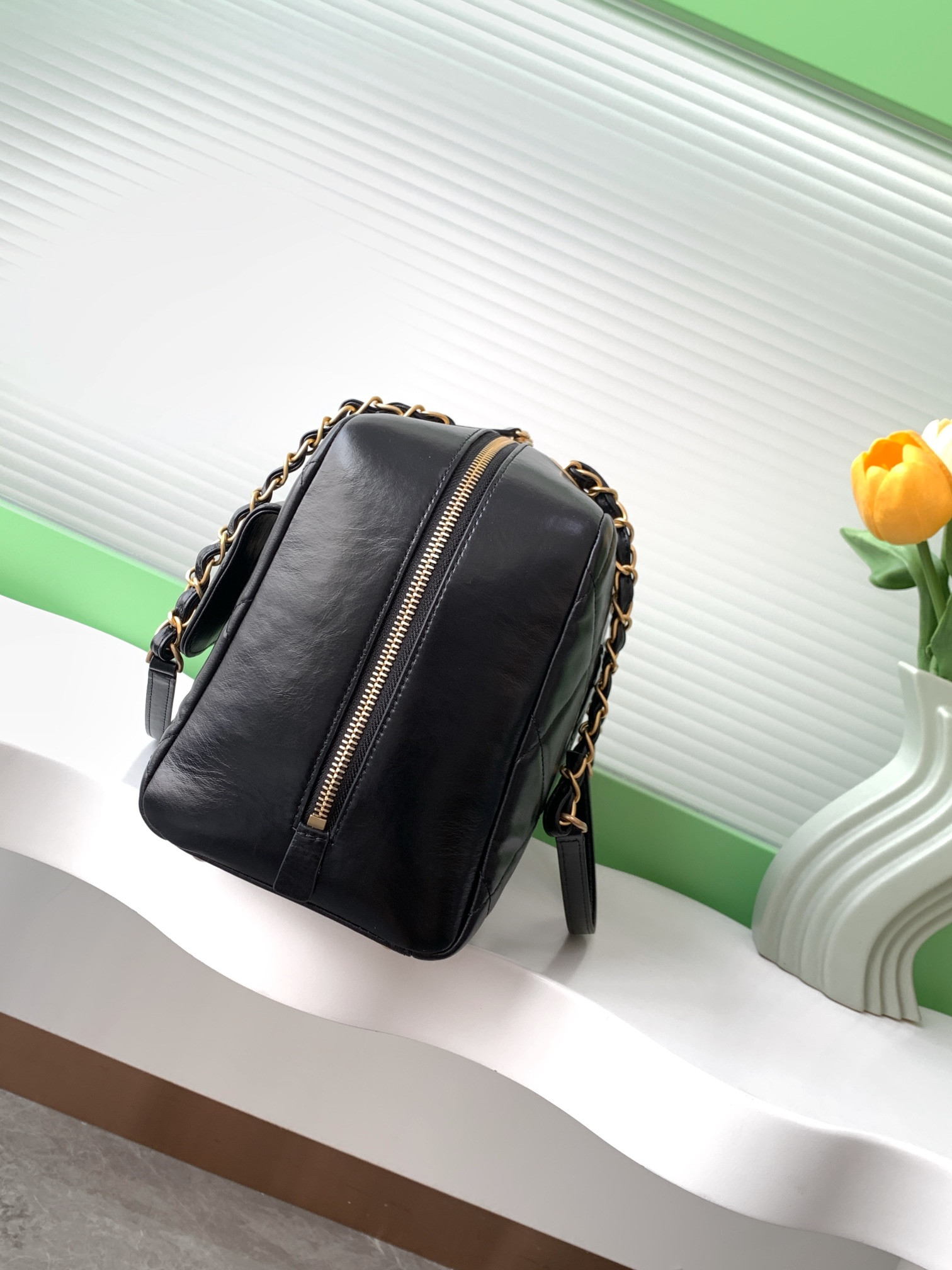 Ch**el Bowling Bag 21x33x15cm