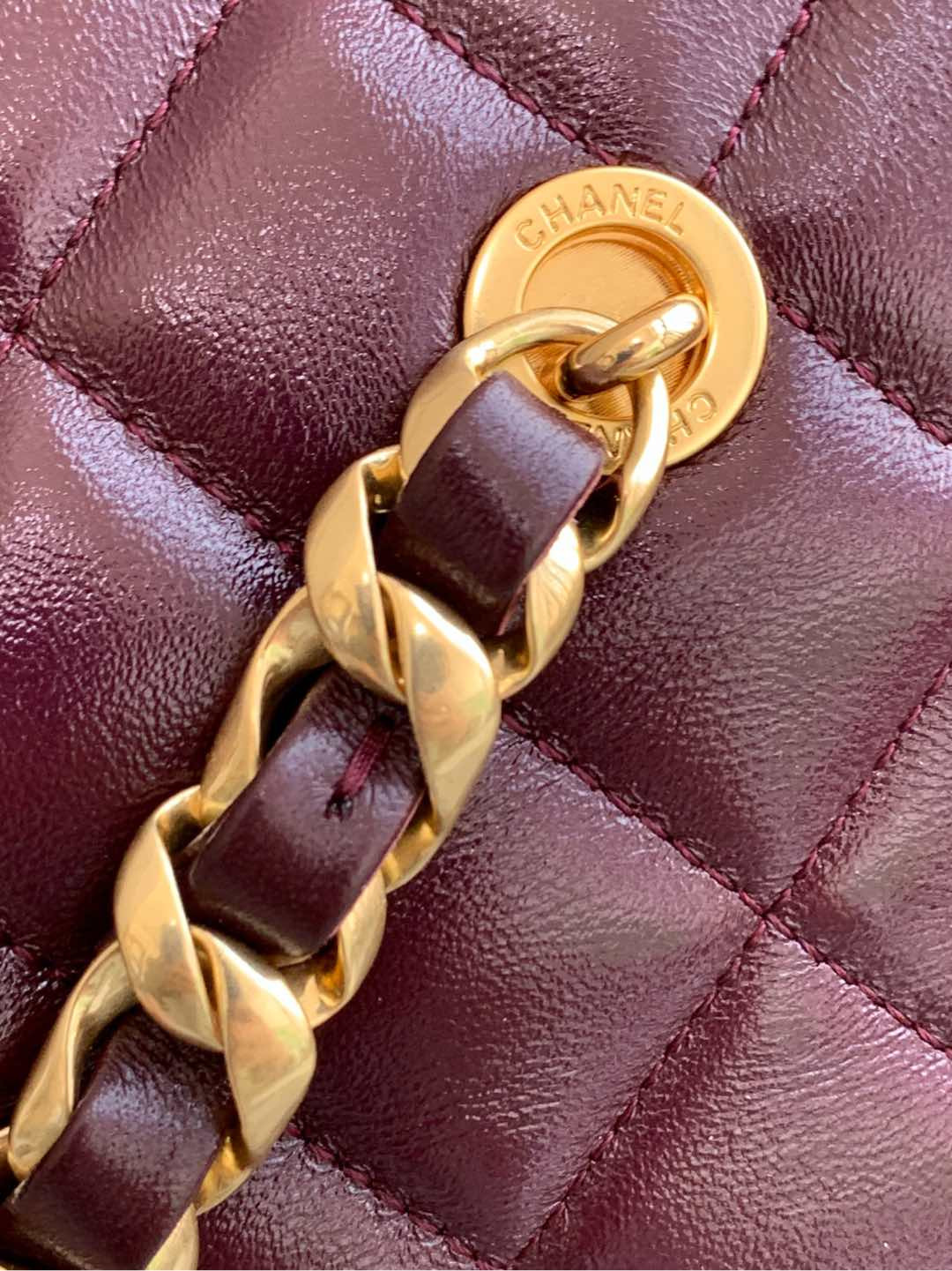 Ch**el Bowling Bag 15x25x11cm