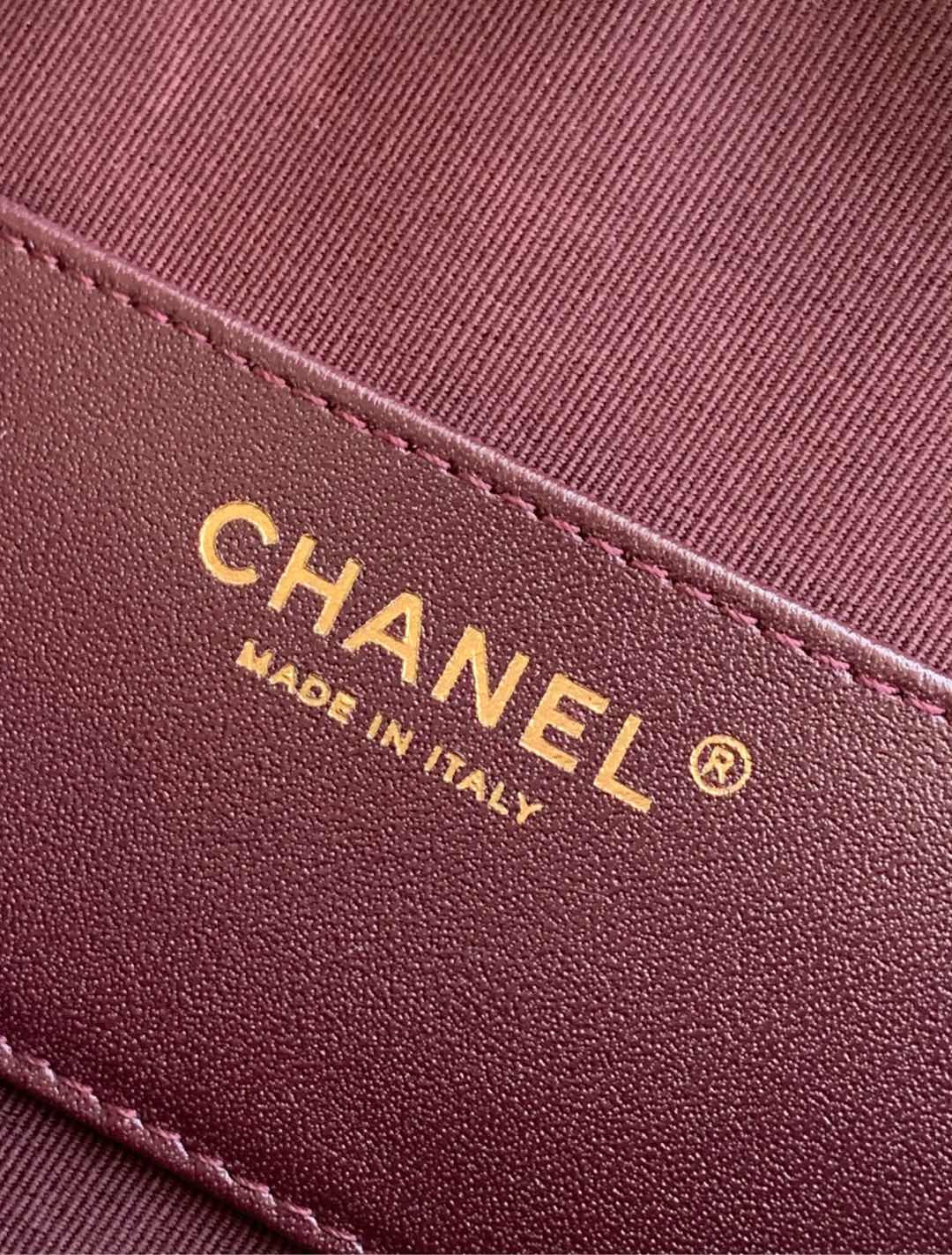 Ch**el Bowling Bag 15x25x11cm