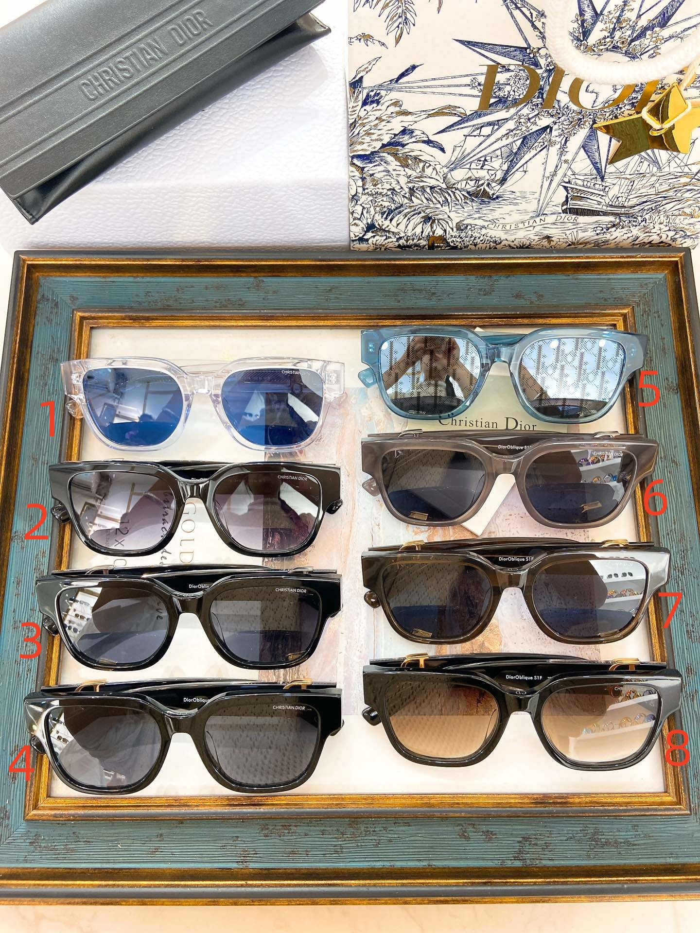 D10r Glasses Oblique S1F 53-19-145