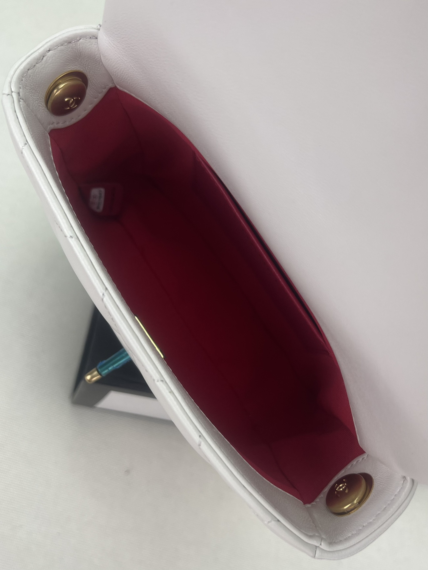 Ch**el FLAP HANDBAG CF 18x13.5x5.5cm