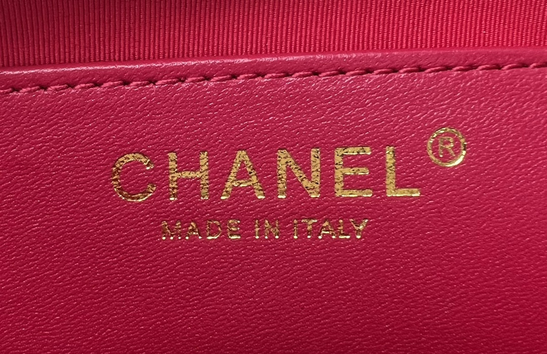 Ch**el FLAP HANDBAG CF 18x13.5x5.5cm