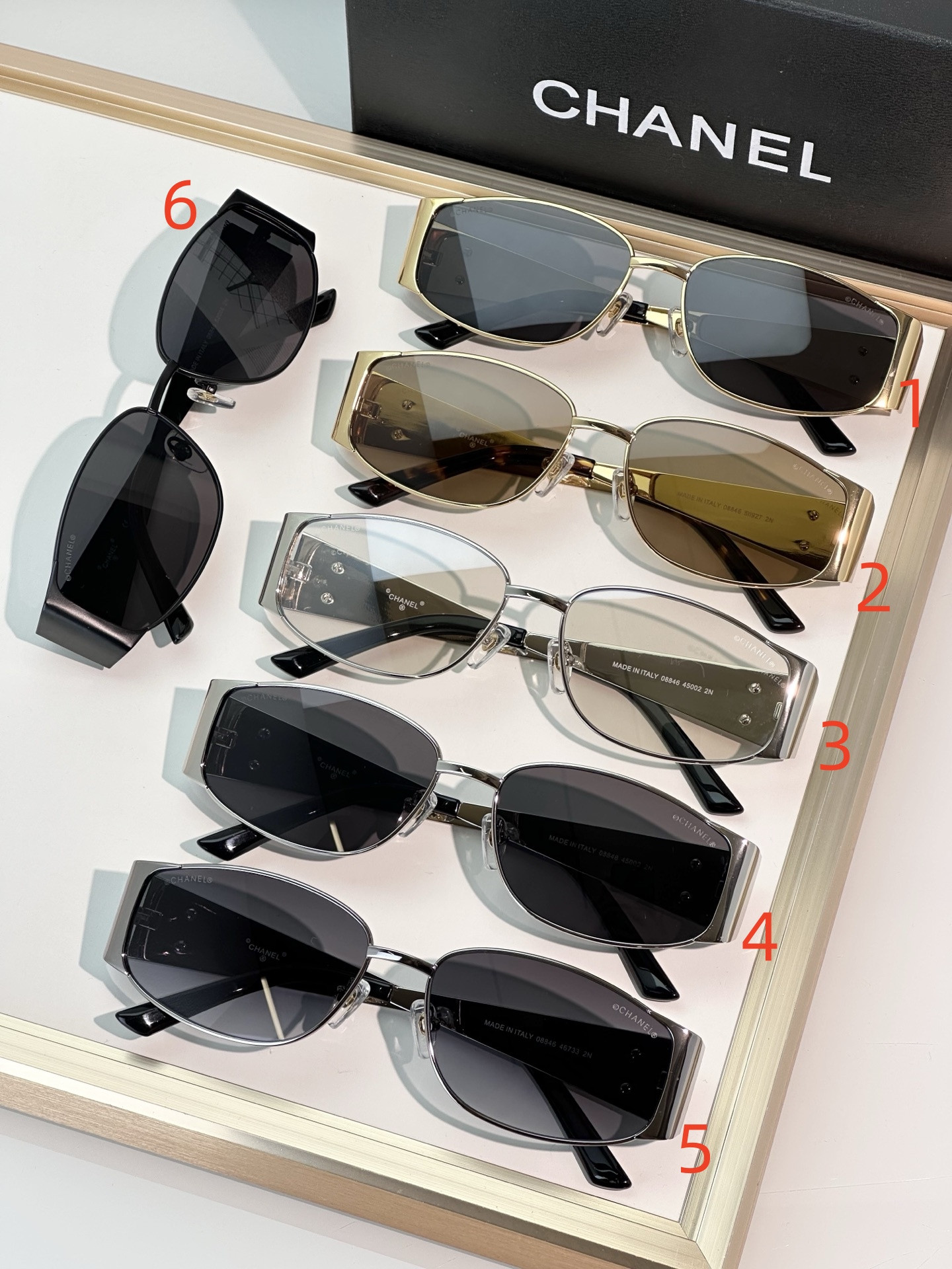 Ch**el Glasses 08846 65-14-145