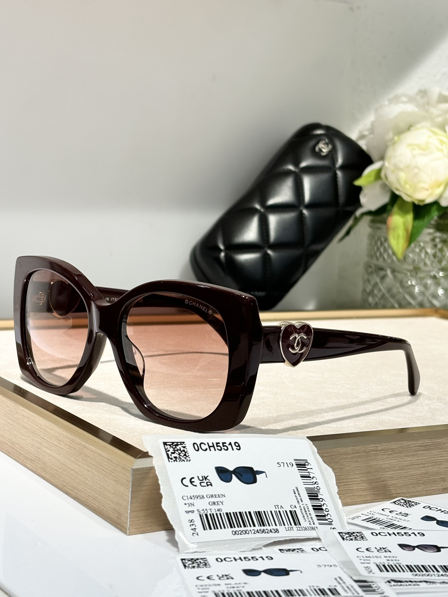 Ch**el Glasses 5519 55-17-140