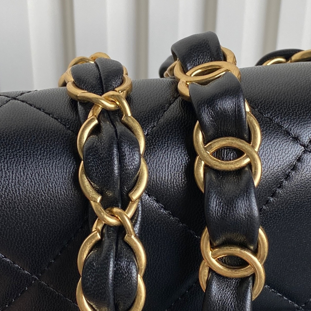 Ch**el Mini Flap Bag 12×16×5cm