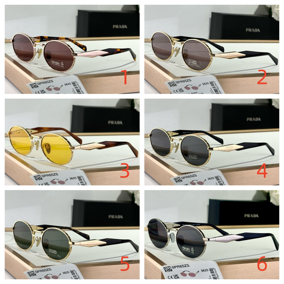 Pra*a Glasses SPR65Z 55-20-140