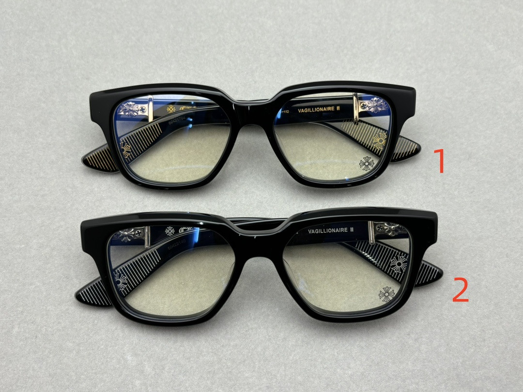 Ch*0me He**ts Glasses BK 54-19-152