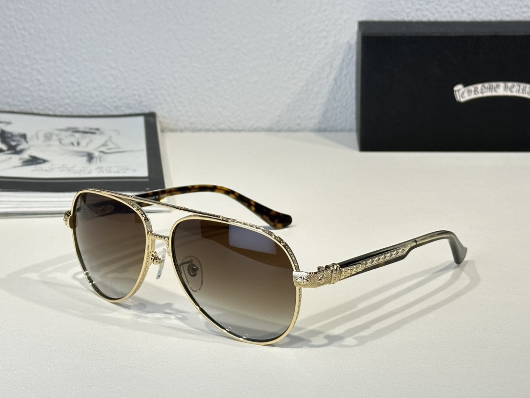 Ch*0me He**ts Glasses CH8191 62-14-154