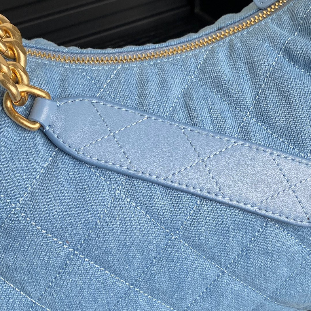 Ch**el 25c Maxi Hobo Bag 27×35×18cm