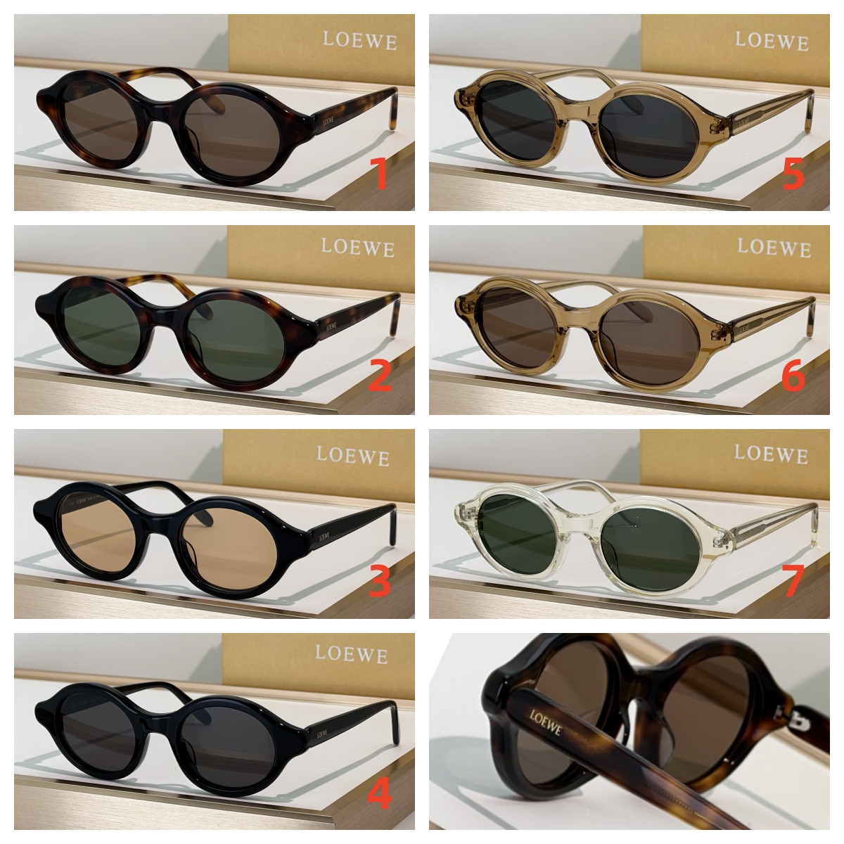 L0ew* Glasses LW40162U 48-21-145