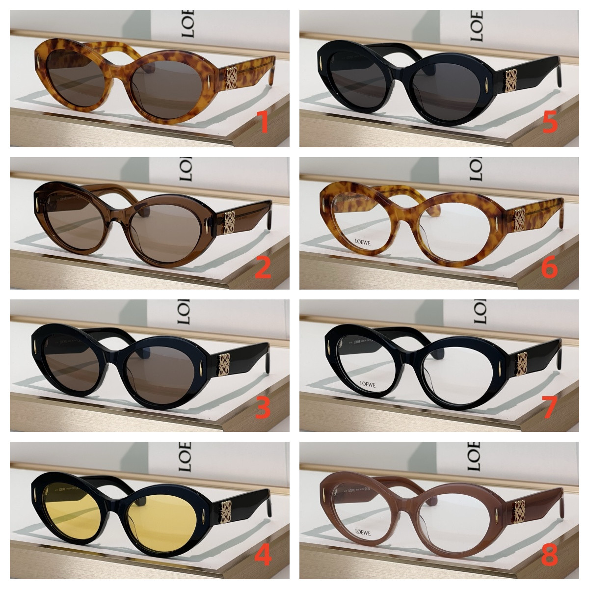 L0ew* Glasses LW50090I 52-18-140