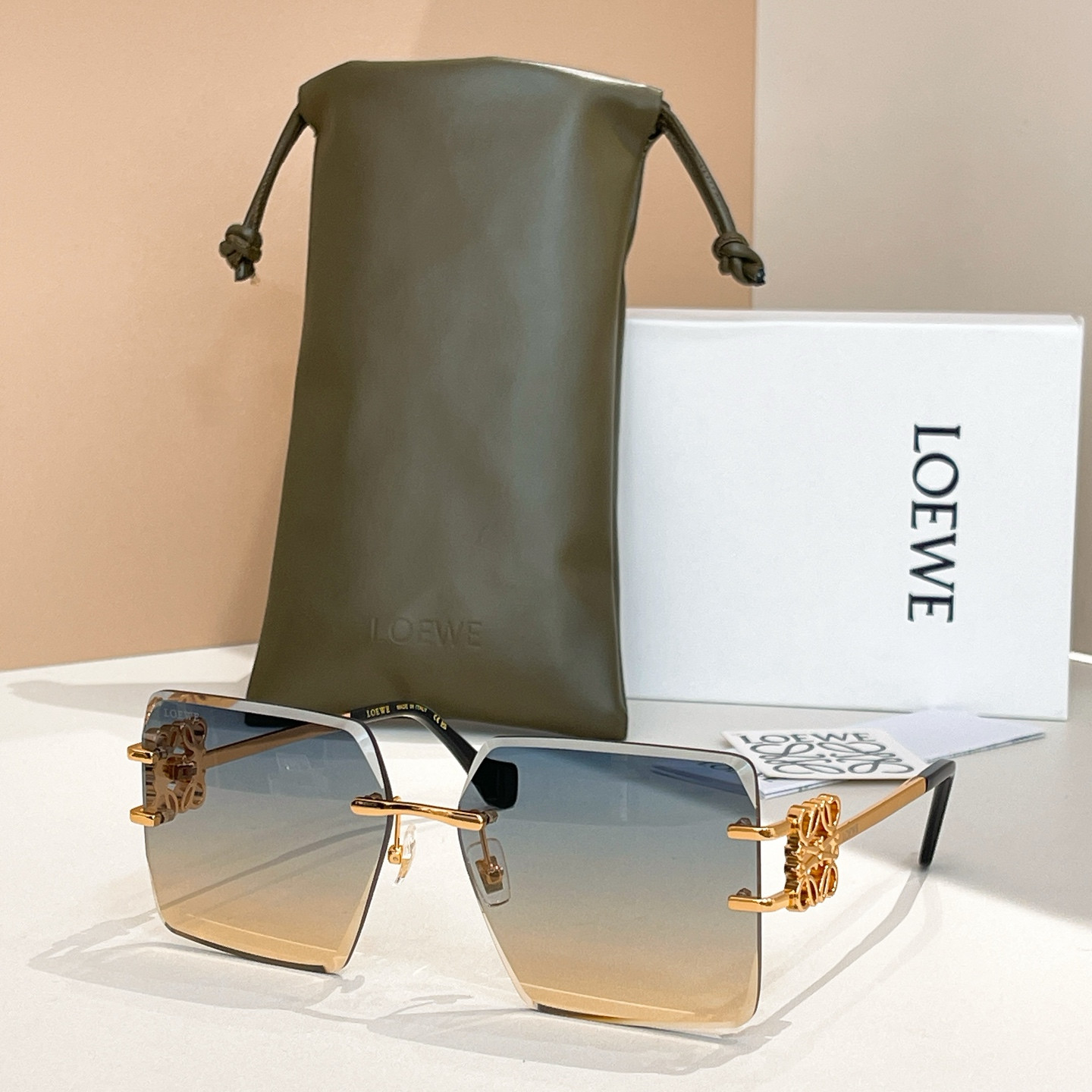 L0ew* Glasses HW2057 141-0-142