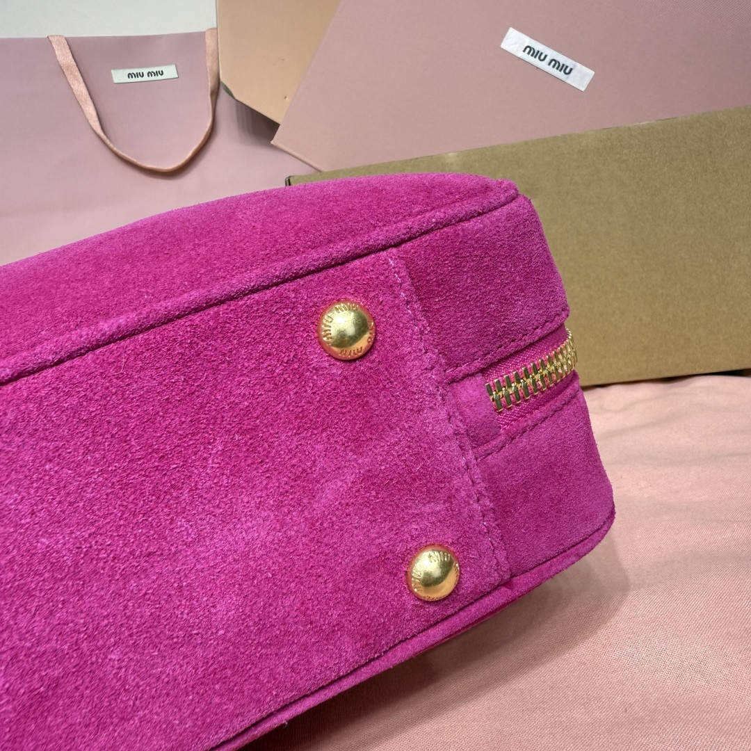 Miu Miu Arcadie suede bag 27x12x9cm