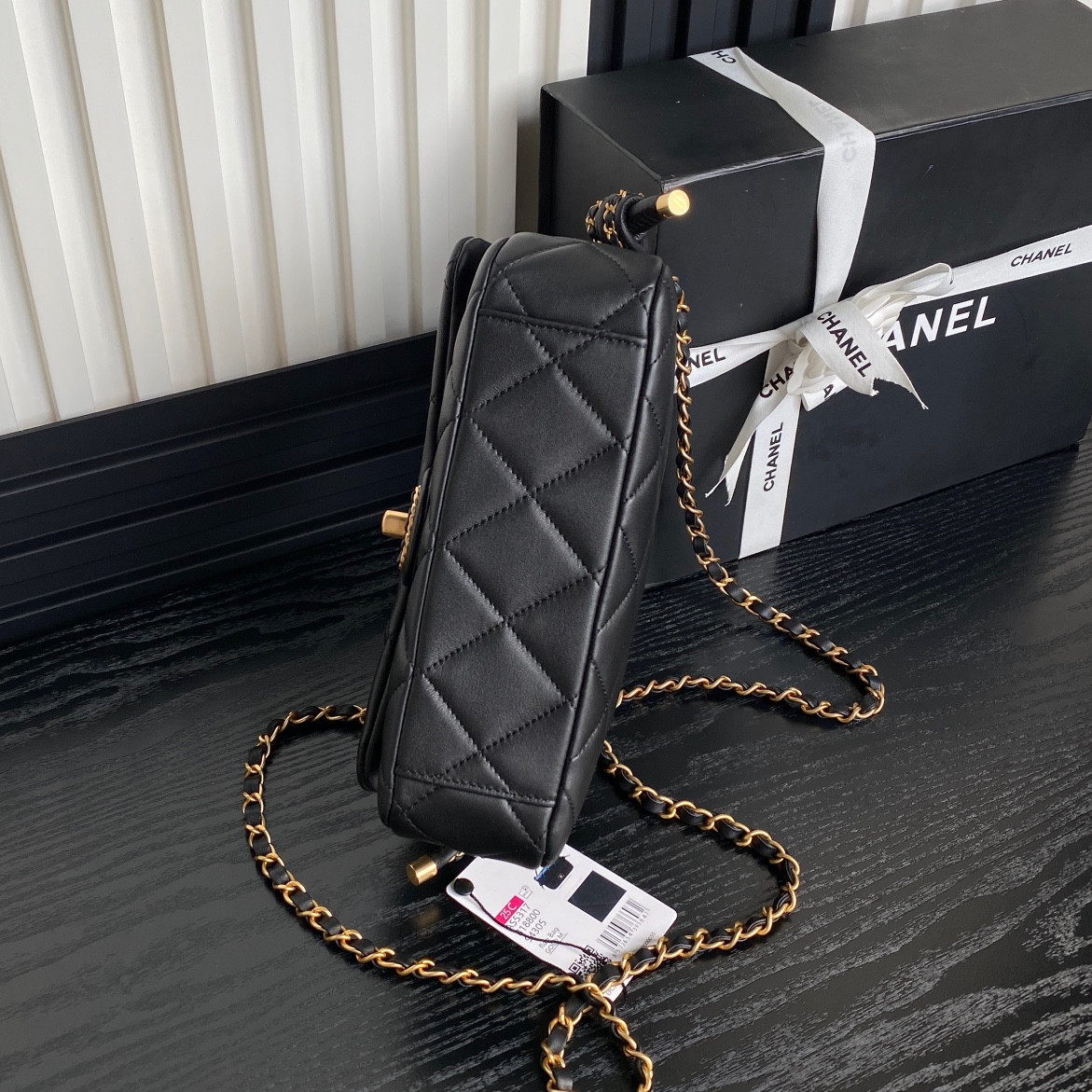 Ch**el Flap Handbag AS5317 22x23.5x6cm