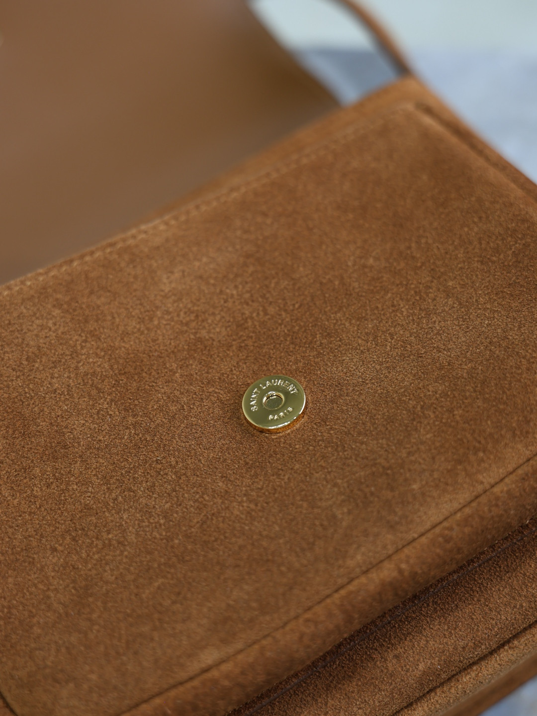 Y51 NIKI satchel in suede 21.5x16x9cm