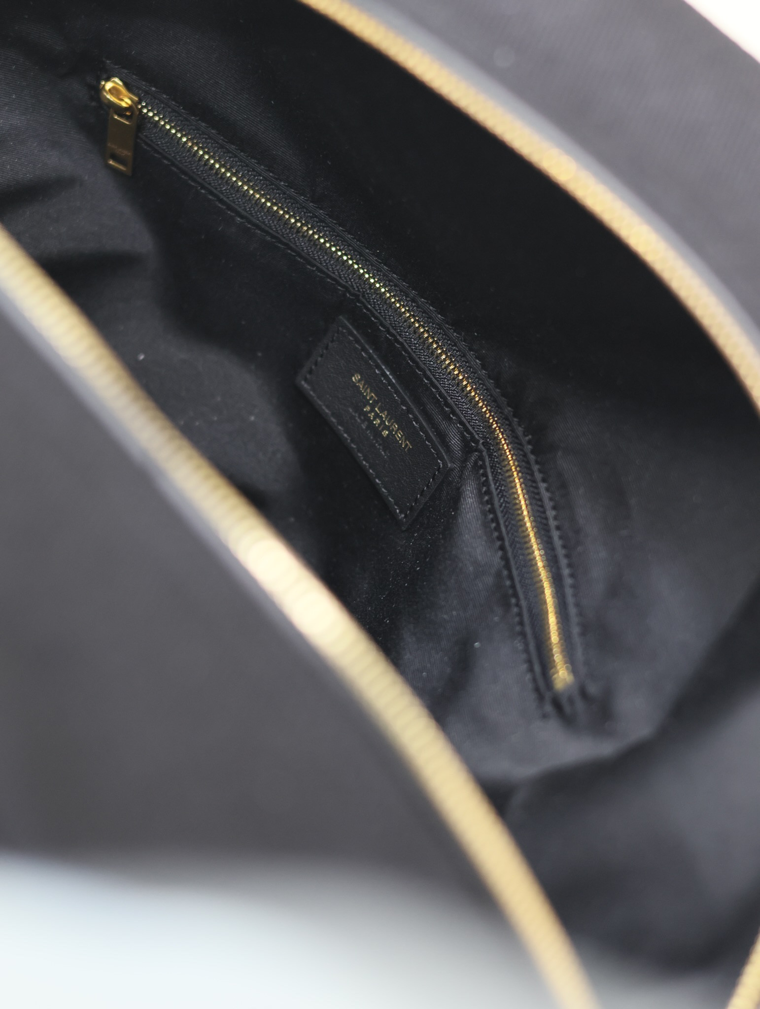 Y51 RIVE GAUCHE bowling tote in canvas 42x32x18cm