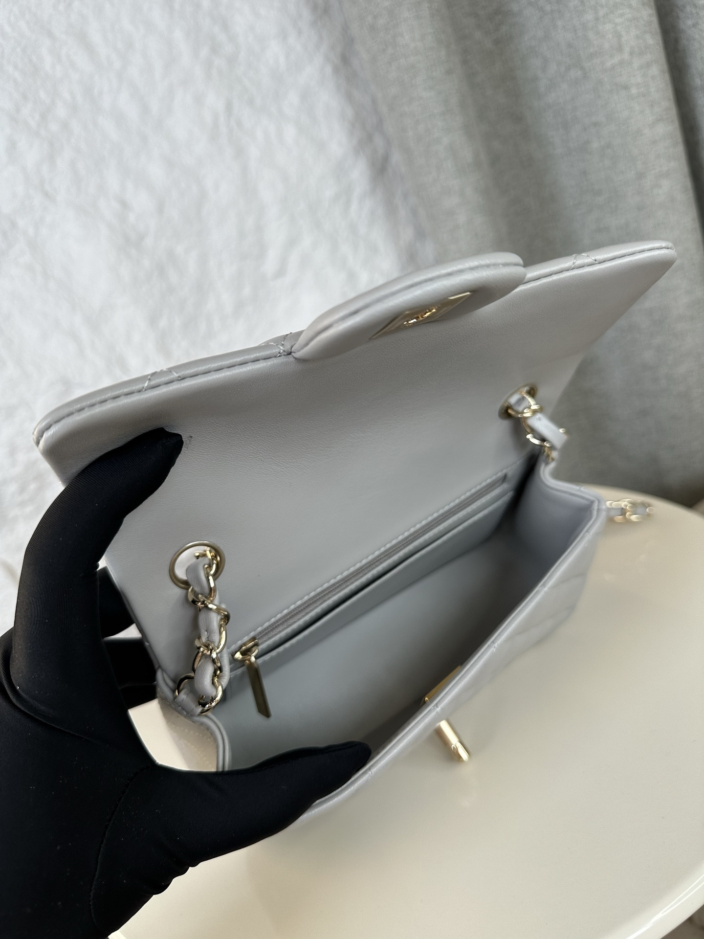 Ch**el Mini Flap Bag 20x12x6cm