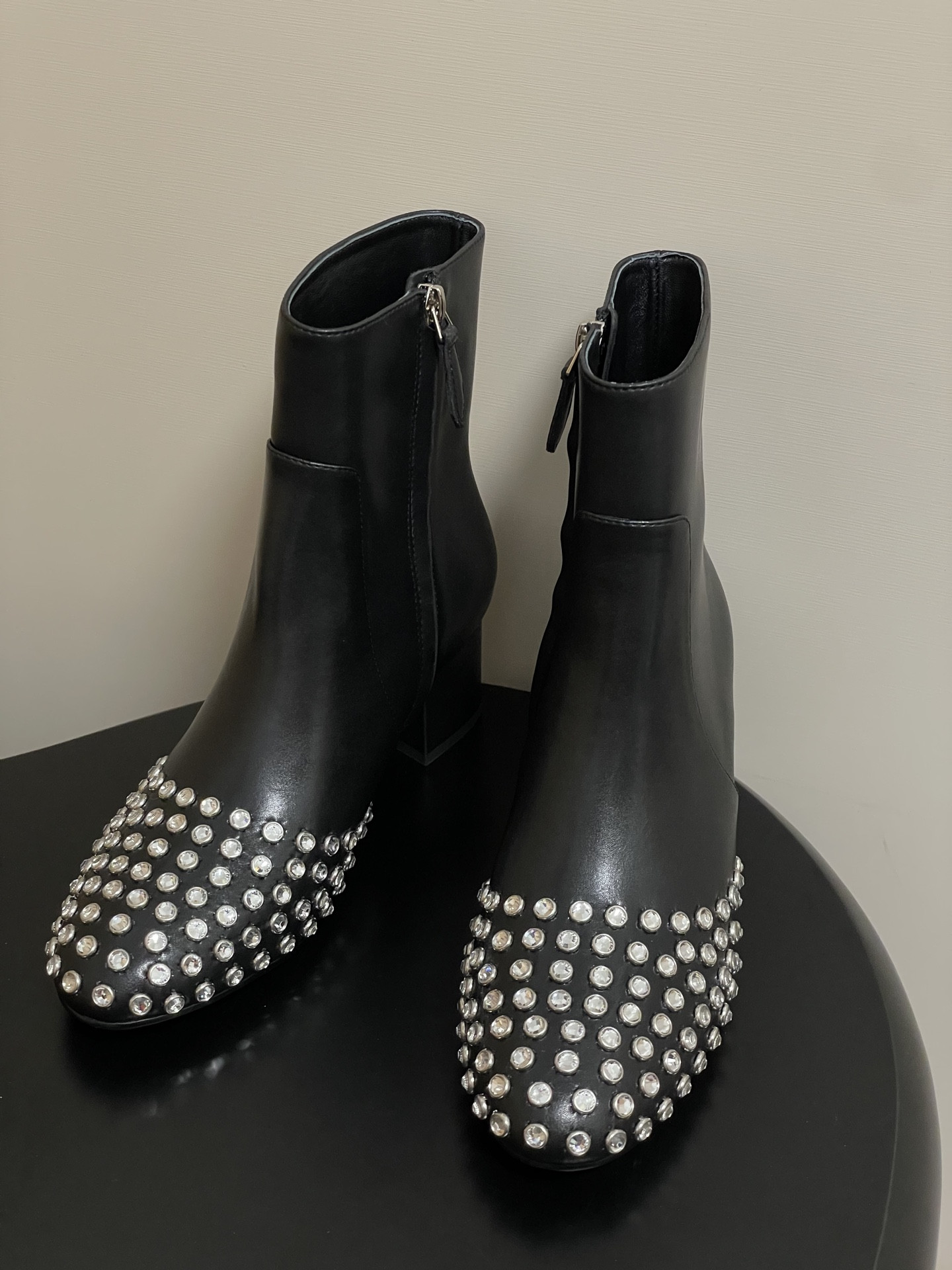 UA Alaia Crystal D1am0nd Boots 5.5cm Heel(Customized Size 7-10 days production time)