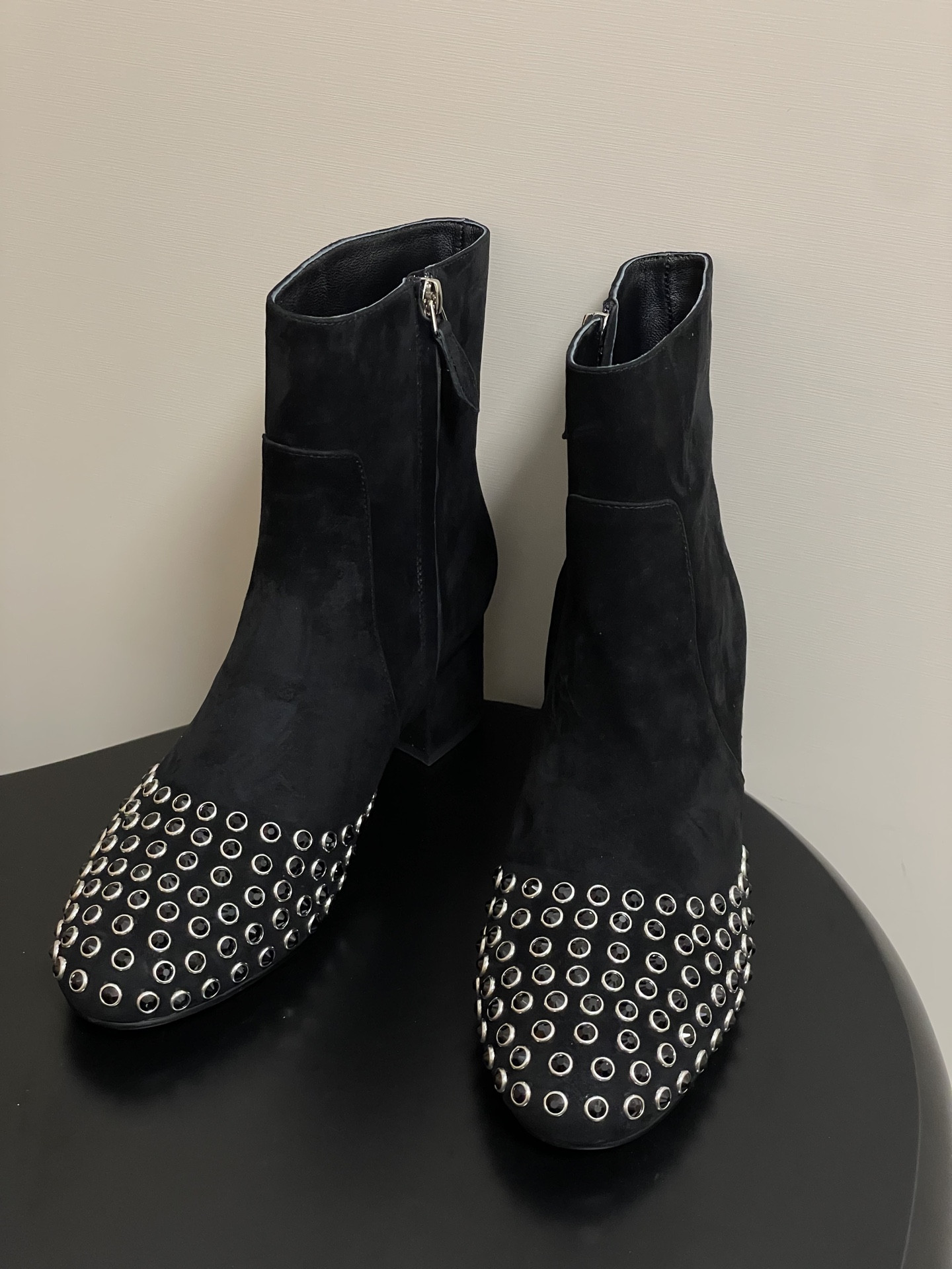 UA Alaia Crystal D1am0nd Boots 5.5cm Heel(Customized Size 7-10 days production time)