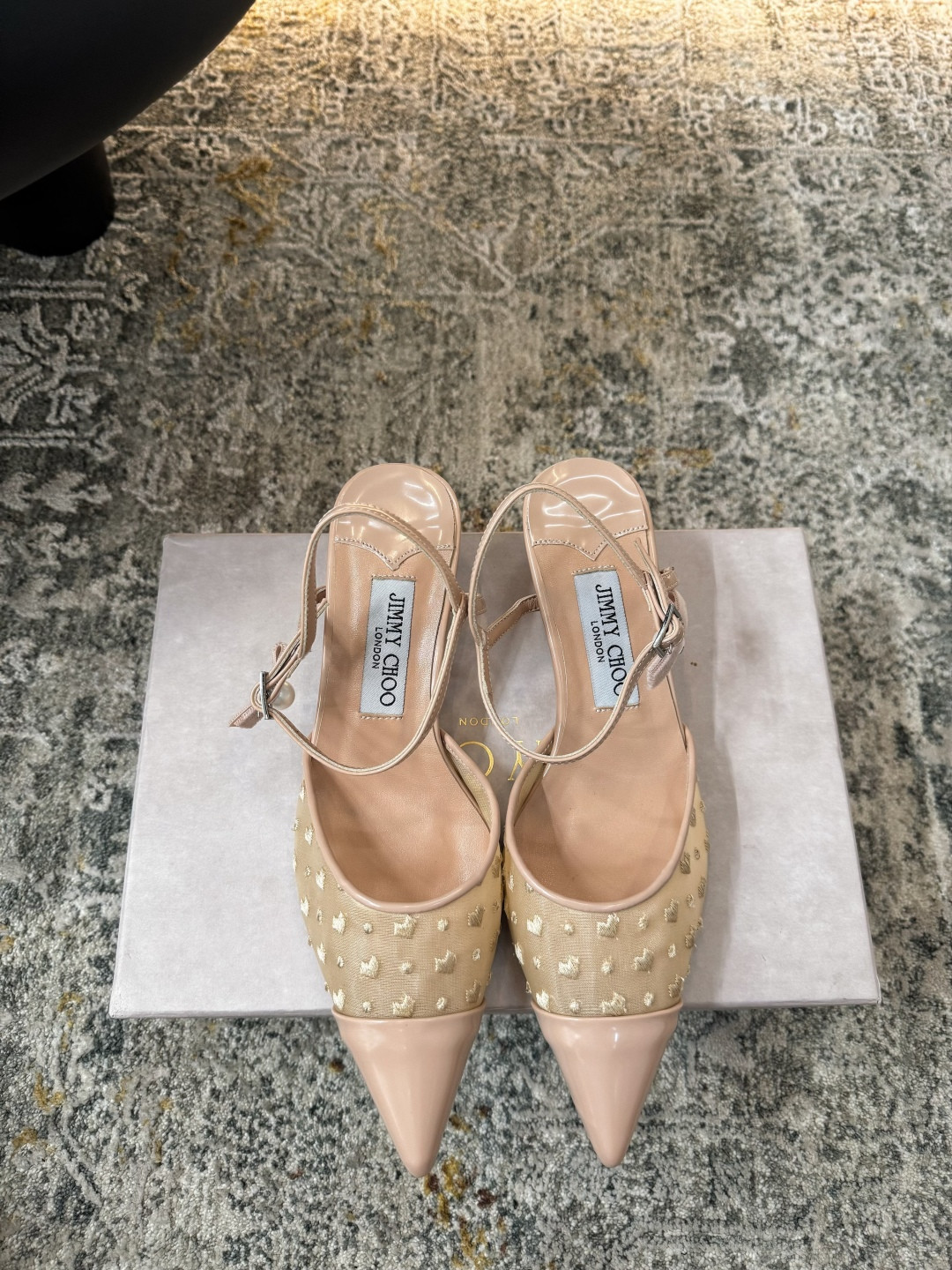 UA J1m*y Ch00 Aren Slingbacks 4.5cm