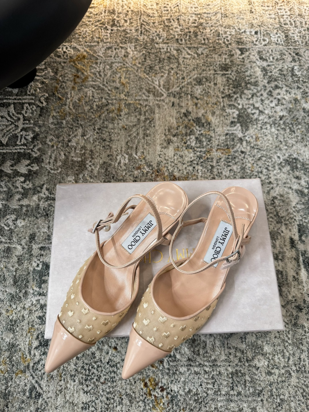 UA J1m*y Ch00 Aren Slingbacks 4.5cm