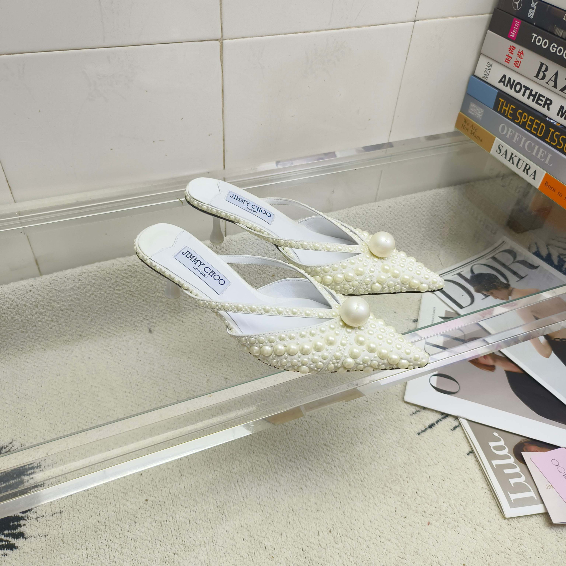 UA J1m*y Ch00 Sana Mule 5.5cm