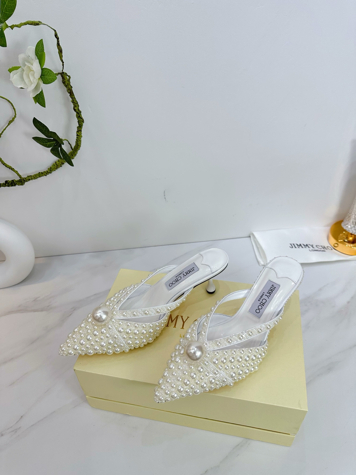 UA J1m*y Ch00 Sana Mule 6.5cm