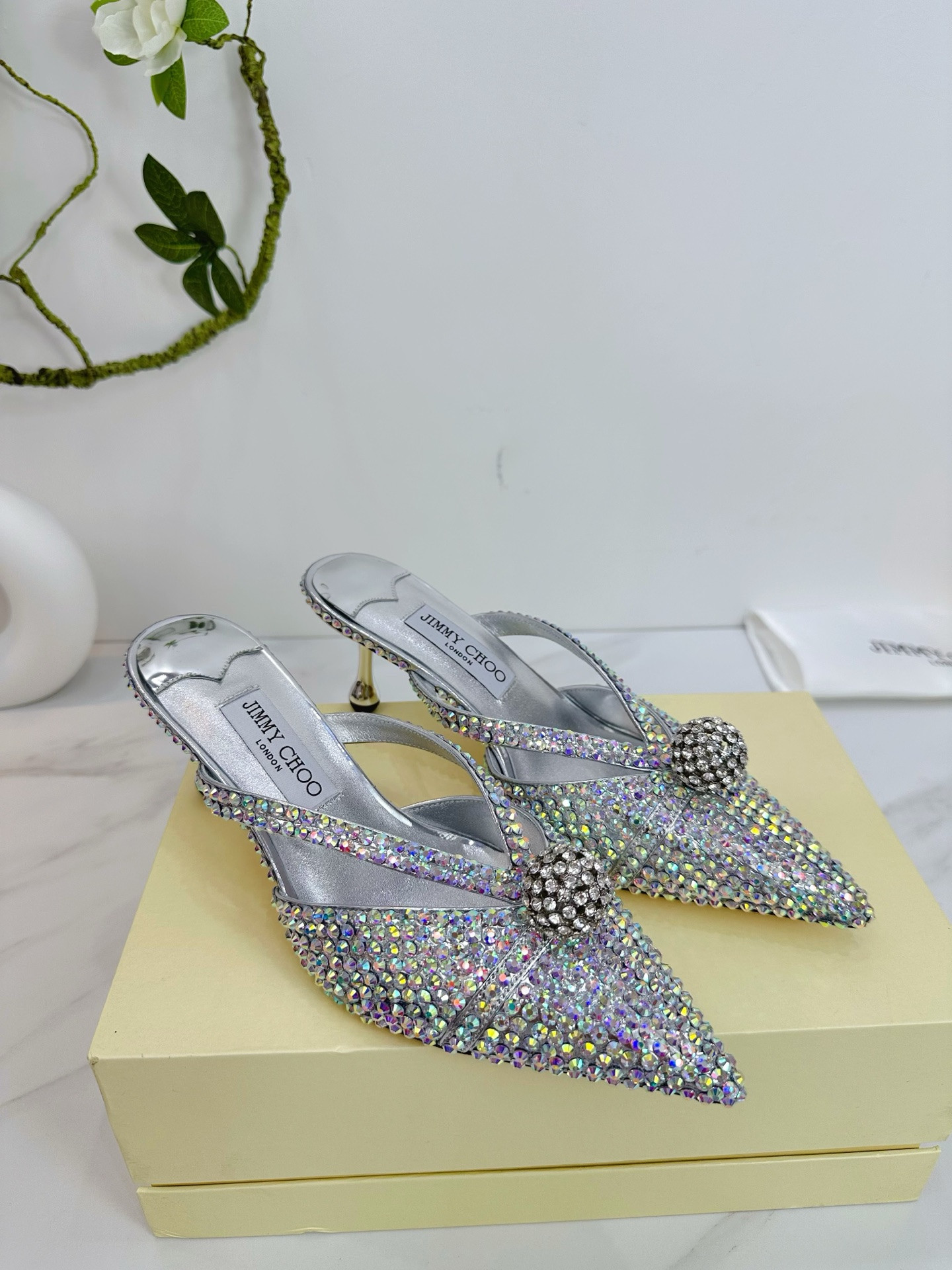 UA J1m*y Ch00 Sana Mule 6.5cm