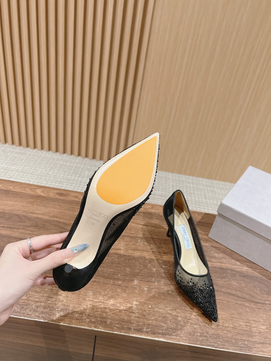 UA J1m*y Ch00 Pointed Pumps 6.5cm