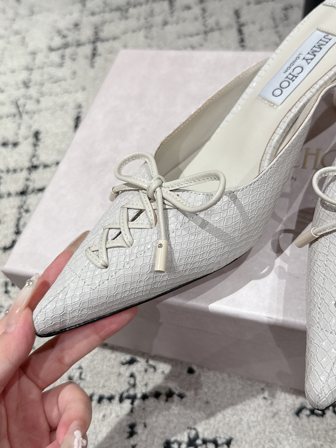 UA J1m*y Ch00 Scarlett Mule 5cm