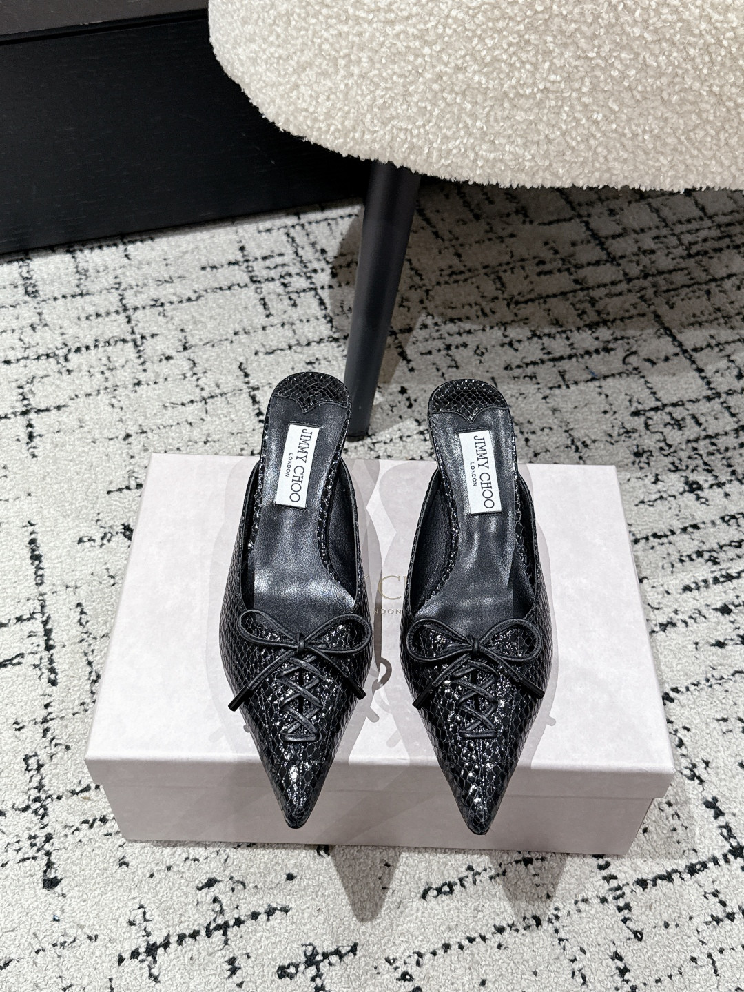 UA J1m*y Ch00 Scarlett Mule 5cm