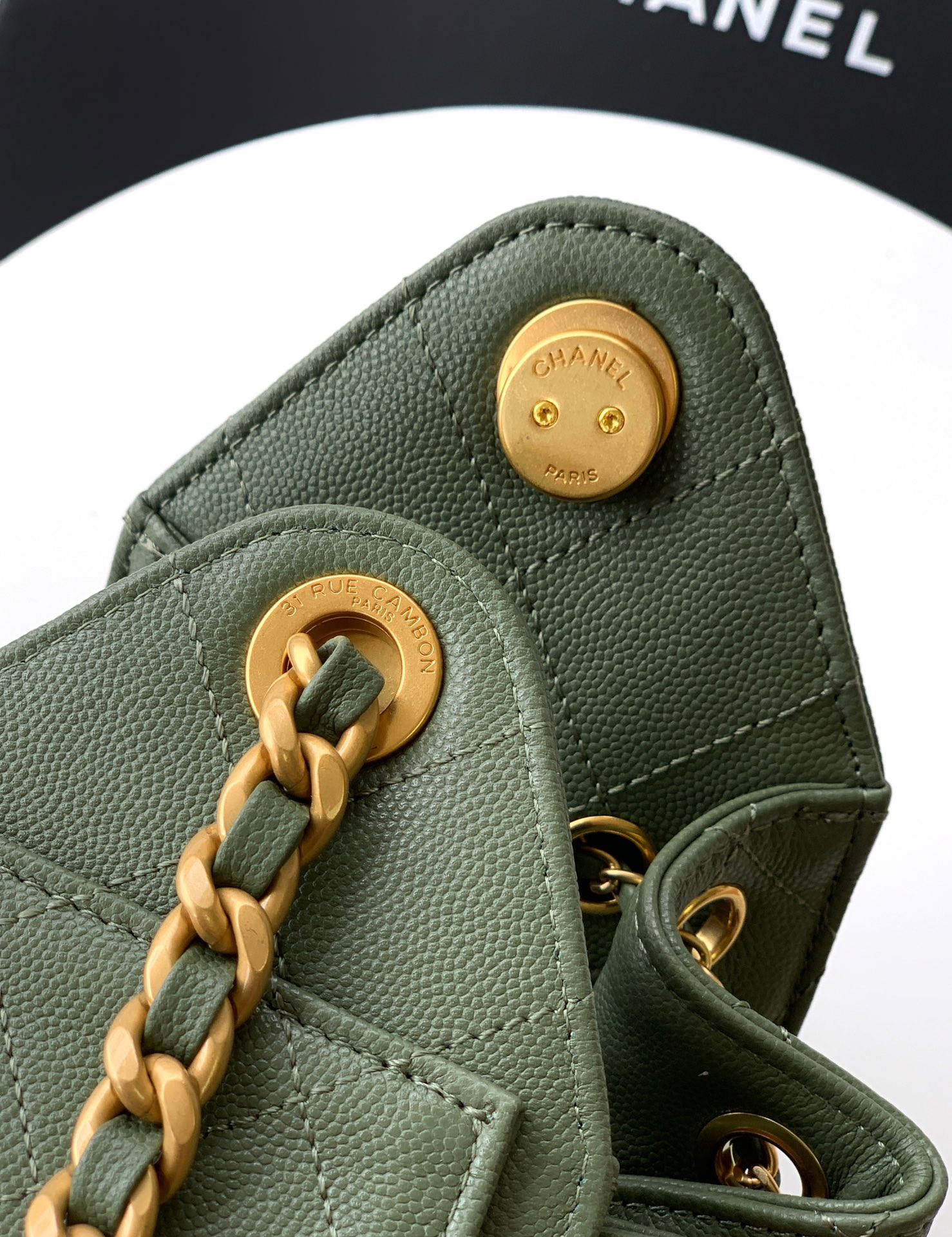 Ch**el 25C Bucket Bag 20x22x12.5cm