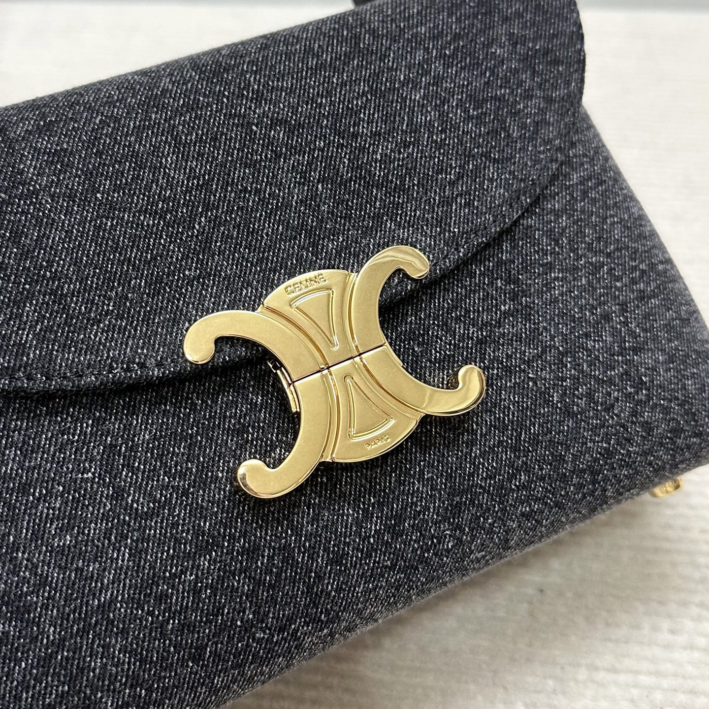 Celine TEEN NINO BAG IN DENIM 20.5x13x8cm